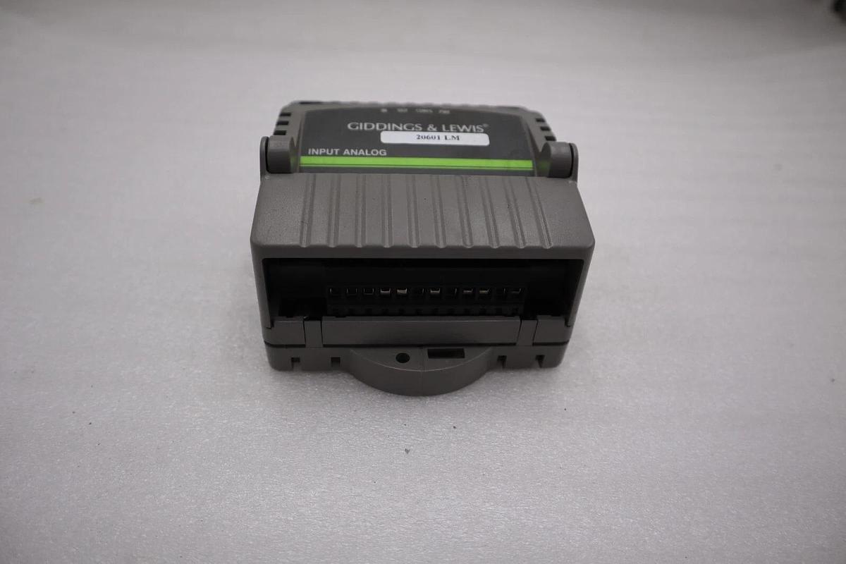 Used Giddings & Lewis M.1017.3098 R2 ANALOG INPUT 4 CH I/O Module STOCK 5190A