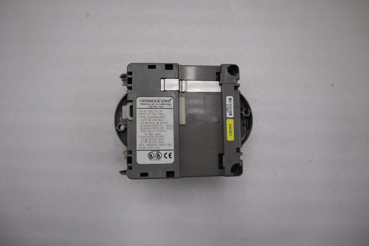 Used Giddings & Lewis M.1300.7372 R1 Input Module 24VDC SINK/SOURCE STOCK 5165A