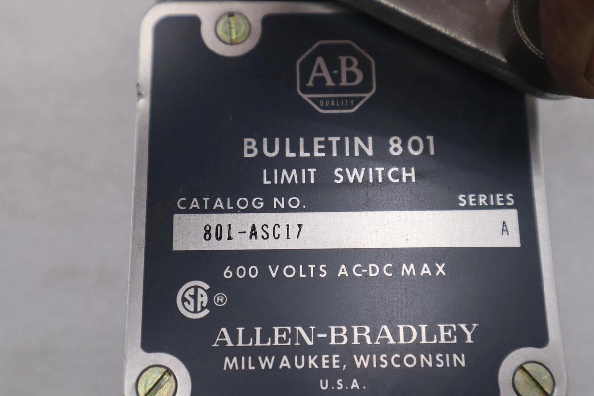 ALLEN BRADLEY 801-ASC17 / AB 801ASC17 SER A STOCK L-430-C