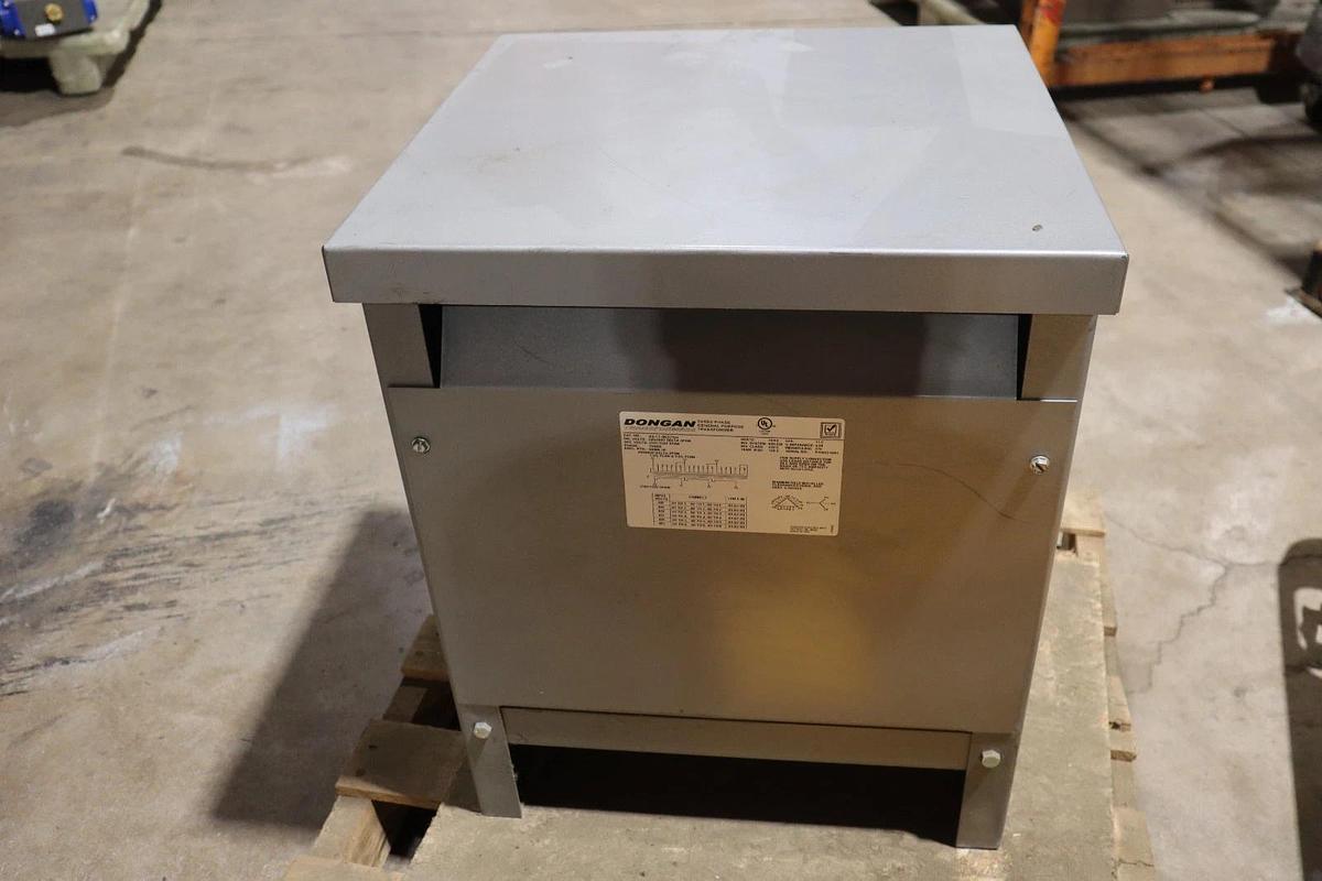 Used DONGAN 63-11-8637SH TRANSFORMER 3 PH 400/460V DELTA 3P3W STOCK HP161