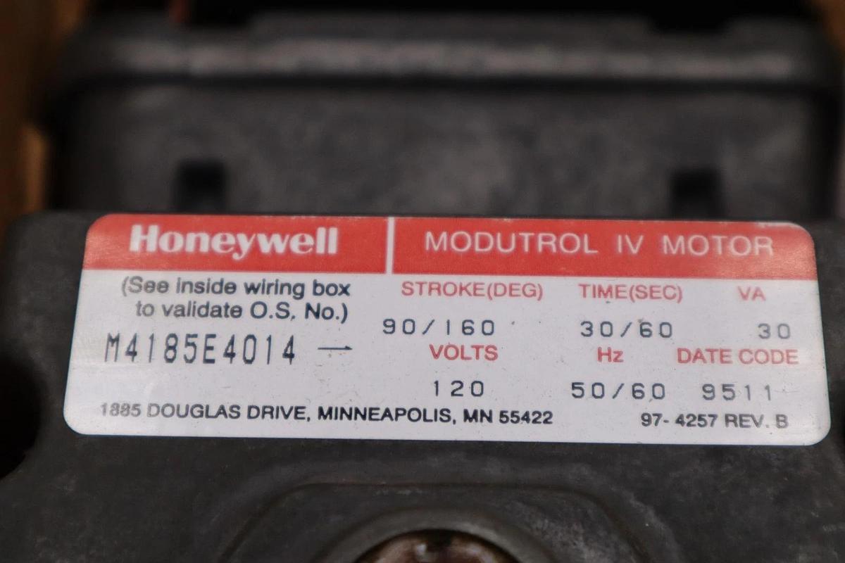 Used Honeywell M4185E4014 Damper Actuator Modutrol IV NEW IN BOX STOCK GF-142