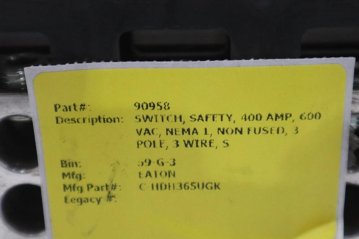 New OPEN BOX EATON HMCP400Y5C Ser C Motor Circuit Protector STK CC178