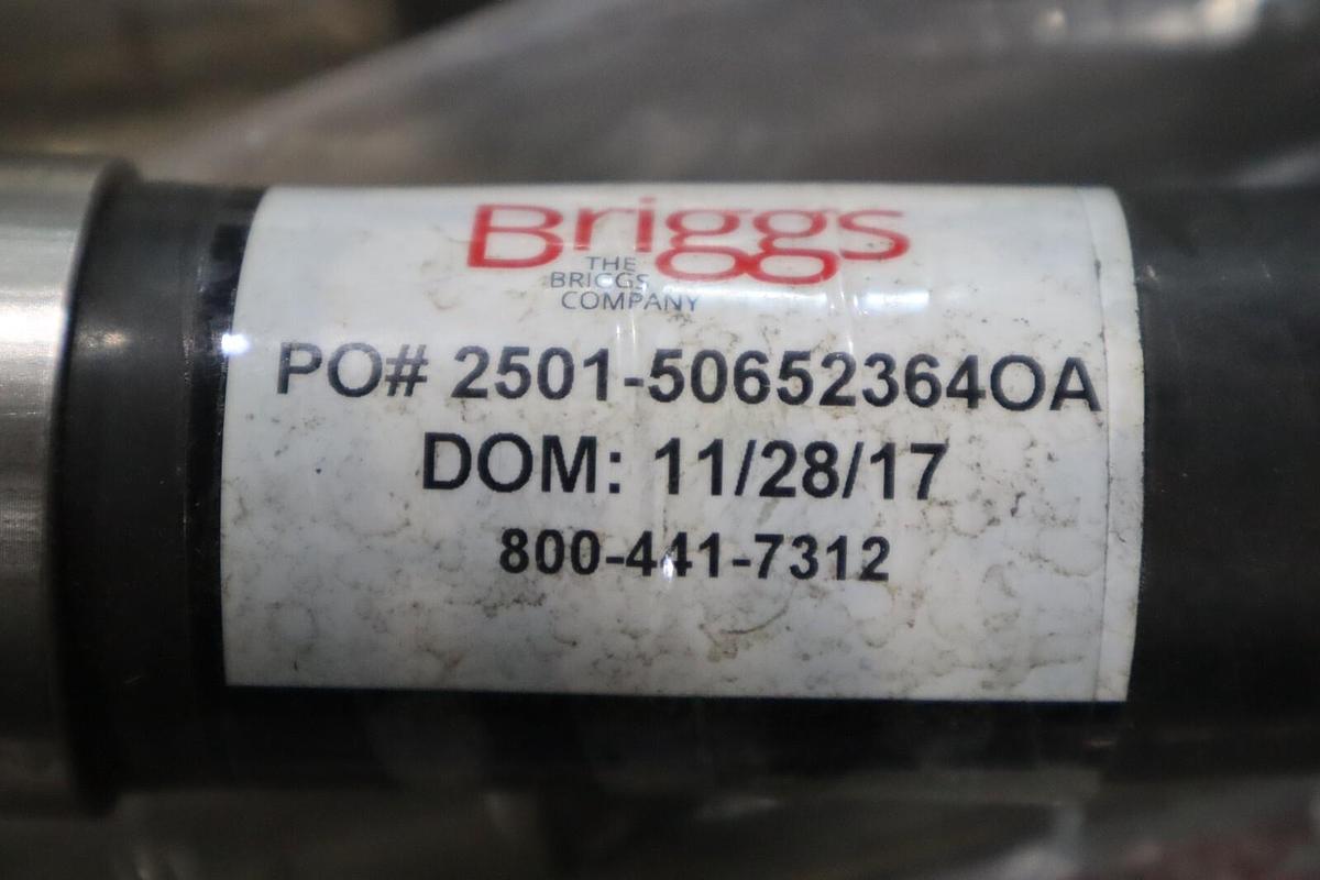Briggs PO# 2501-50652364OA HOSE LOT OF FOUR UNITS STOCK 708-A
