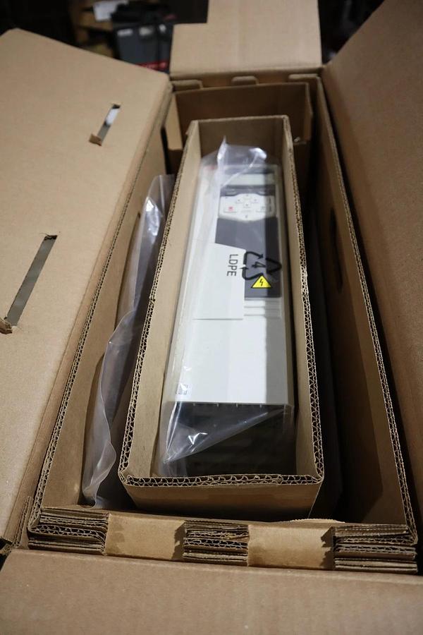 Used ABB ACS580-01-017A-6+L512 AC DRIVE 3~525-600V IN 15HP 17A TYPE 1 - STOCK GF36