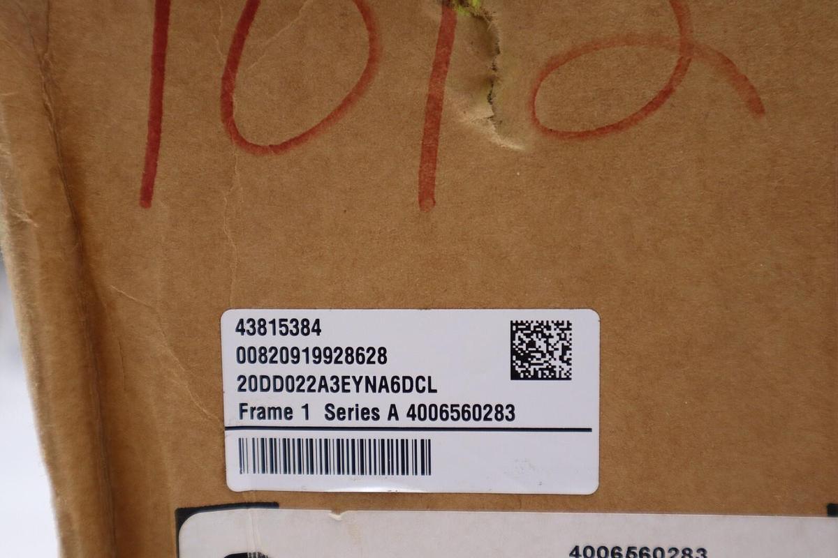 NEW ALLEN BRADLEY POWERFLEX 700S VFD 20DD022A3EYNA6DCL 15HP STOCK 2921