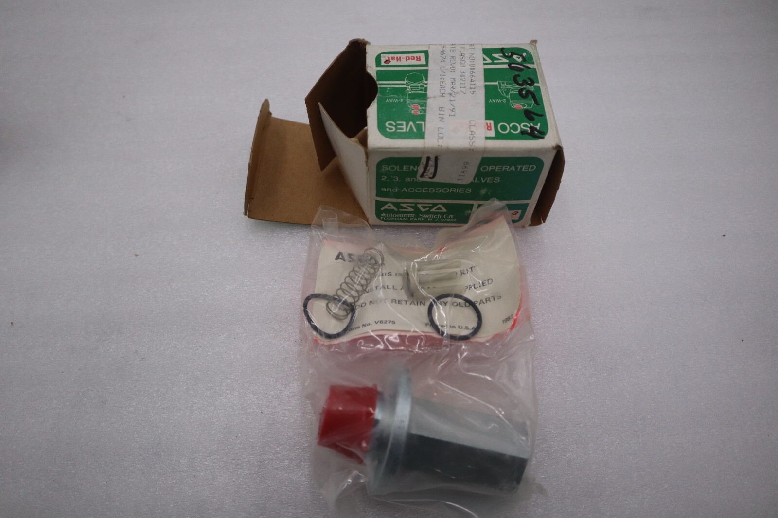 NEW Asco 302-117 Rebuild Kit STOCK G919A