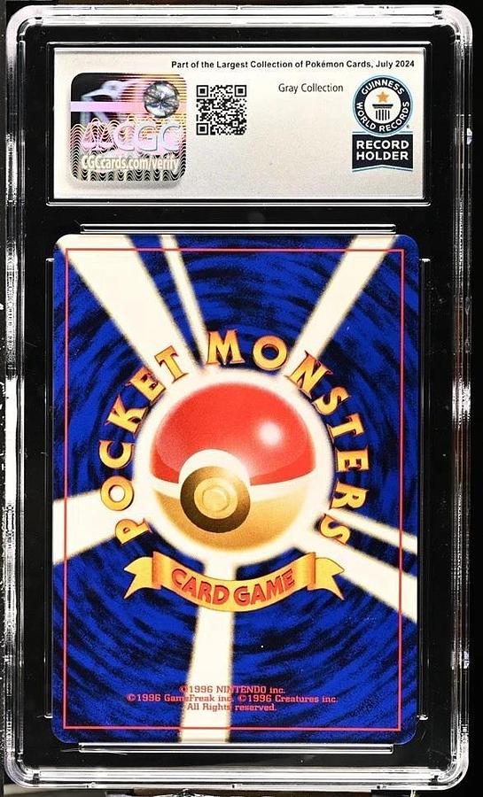 Used 2000 Pokemon Japanese Charizard Neo Premium File 2 Reverse Foil CGC WORLD RECORD