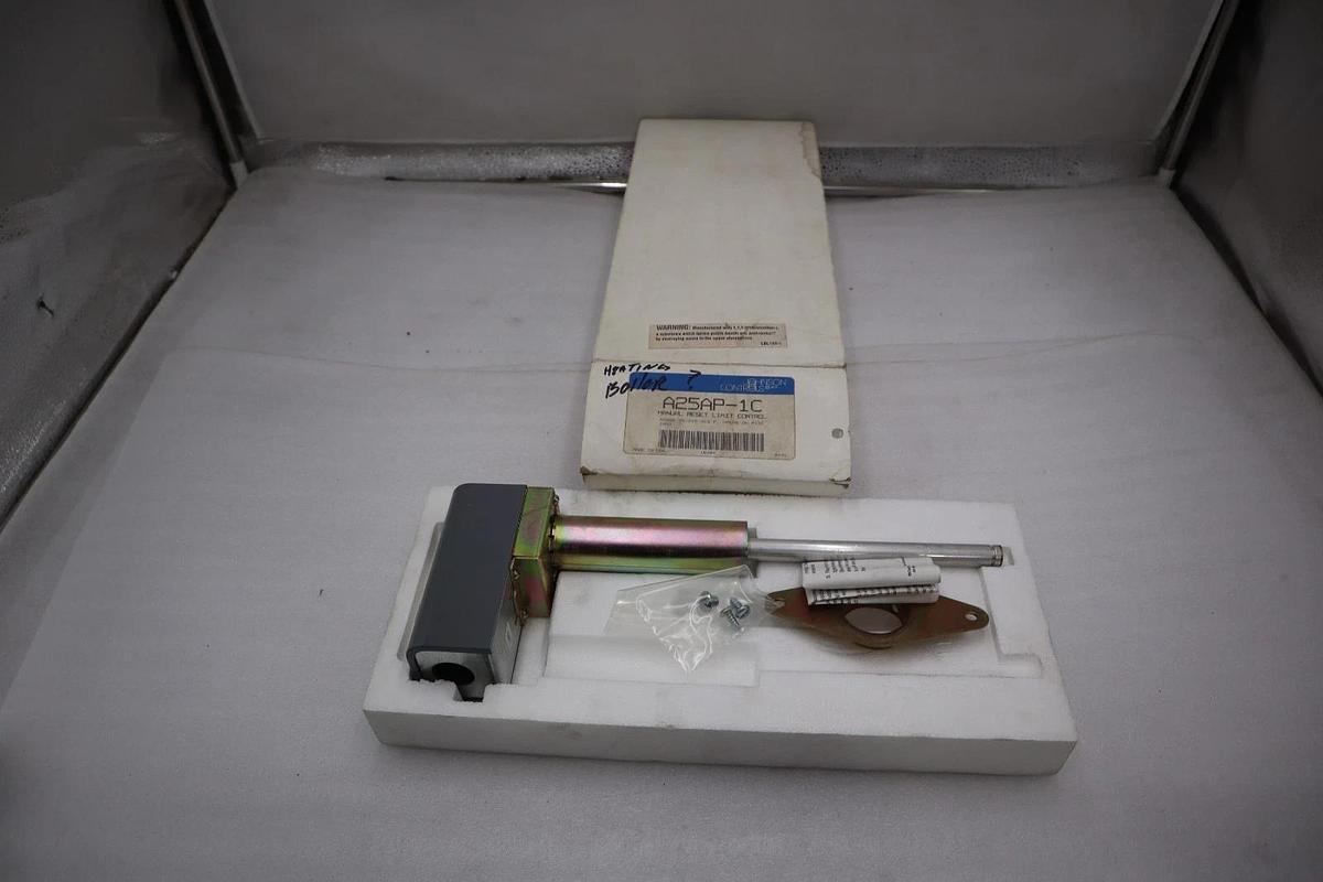 NEW OPEN BOX Johnson Controls A25AP-1C Warm Air Limit Control STOCK GF165