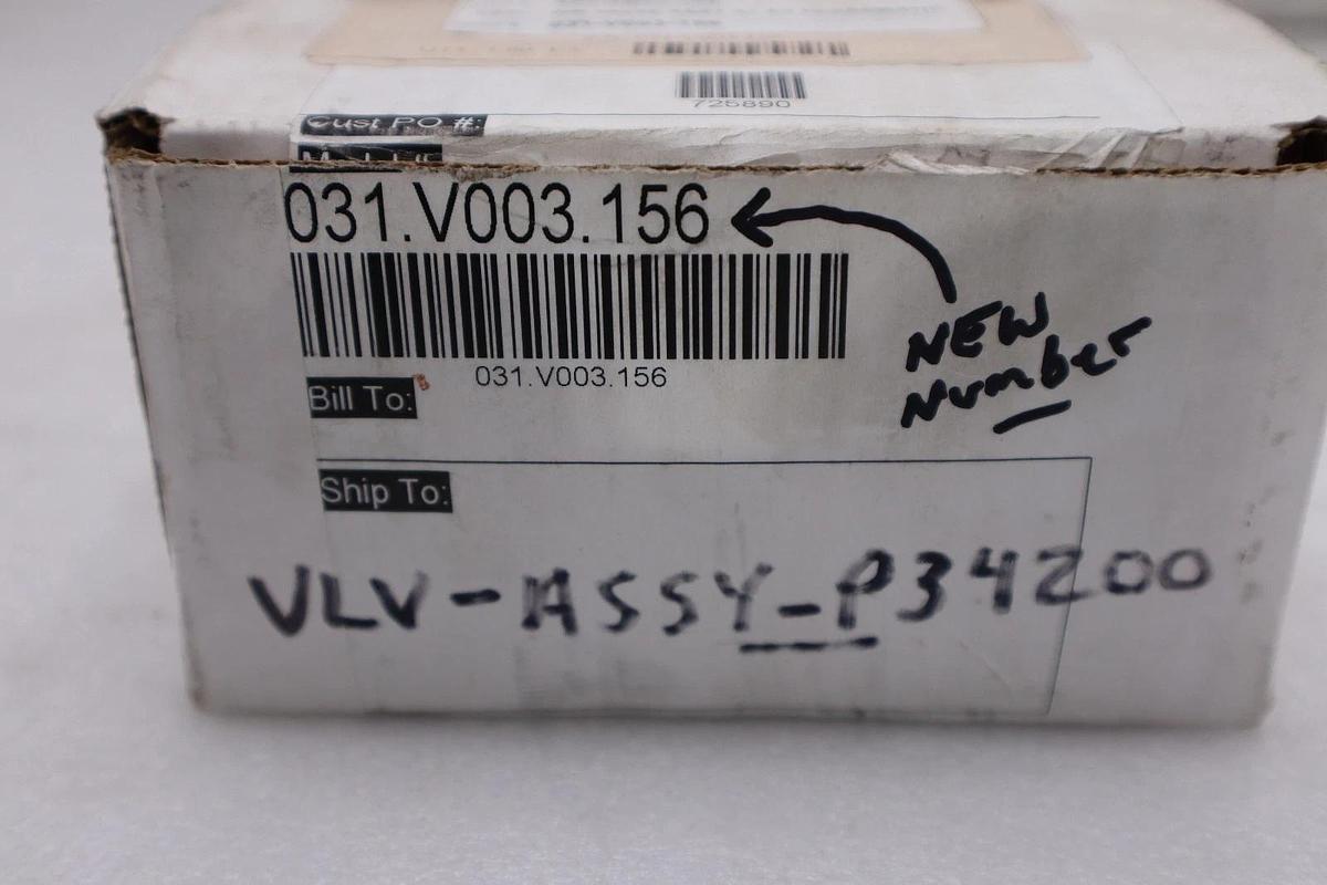 NEW Versamatic Aluminum Air Valve Assembly 031.V003.156 w/ Gasket for E3 Pump