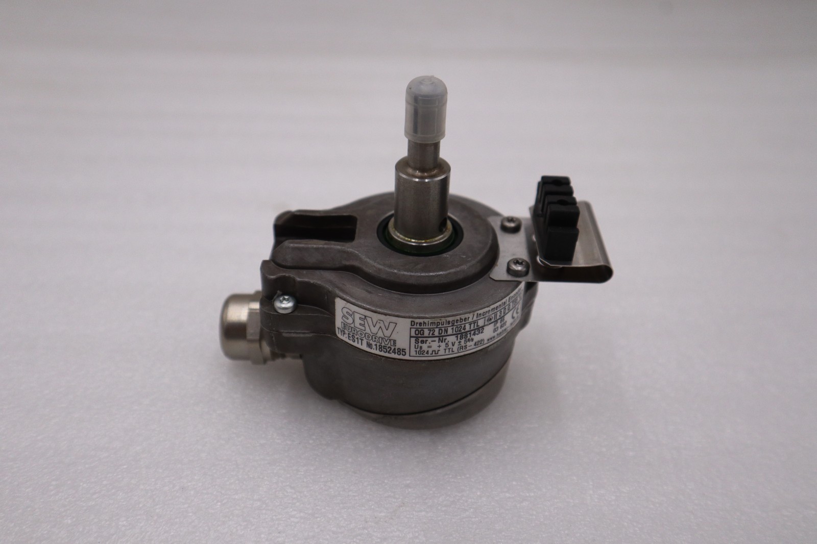 Used SEW-EURODRIVE 1852485 Incremental Encoder 0G 72 DN 1024 TTL NEW STOCK H1411A