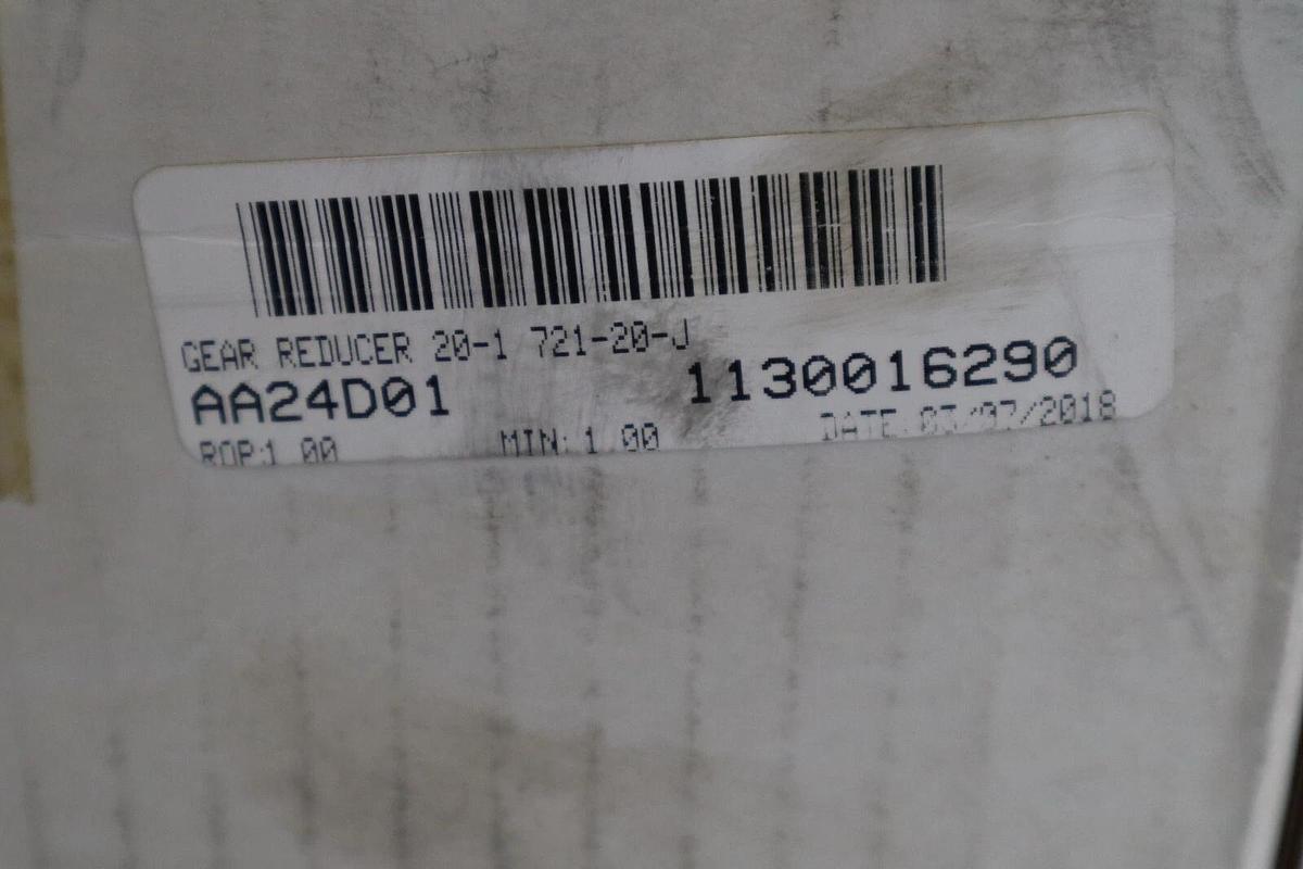 Used NEW ALTRA INDUSTRIAL MOTION 721-20-J WORM SPEED REDUCER STOCK 3028A
