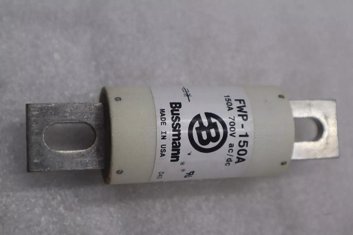 Used Bussmann FWP-150A, 150Amp 700V Cartridge Fuse NEW STOCK K-3547
