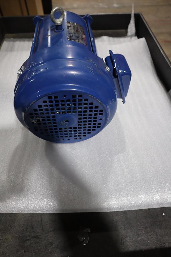 Used TECO Westinghouse MAX-PE GP0054 TYPE AEGHUW Motor 5 HP STOCK HS30