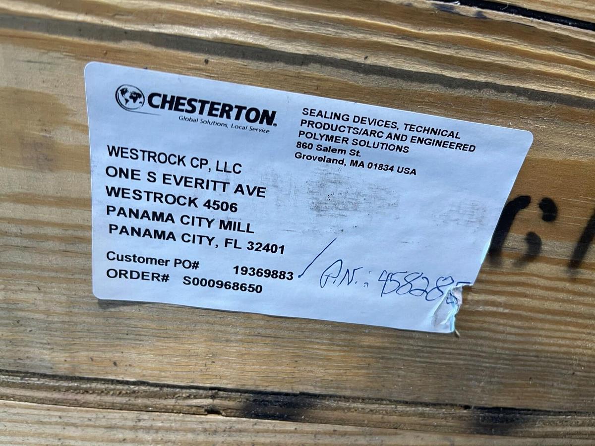 Used CHESTERTON 195 60X60 1/8" GASKET SHEETS (LOT OF 10 SHEETS) STOCK W-2