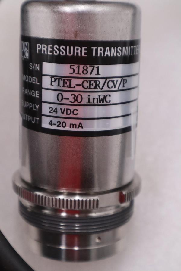 PMC PTEL-CER/CV/P 24VDC 4-20 mA PRESSURE TRANSMITTER - STOCK GF1042