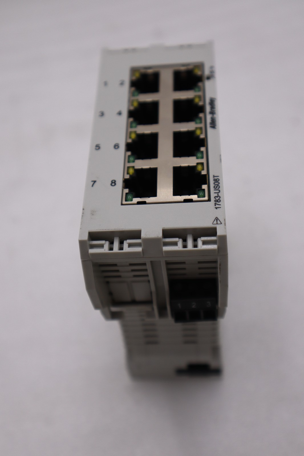 Used Allen Bradley Stratix 2000 1783-US08T Ser.A Ethernet Switch NEW NO BOX #H361A