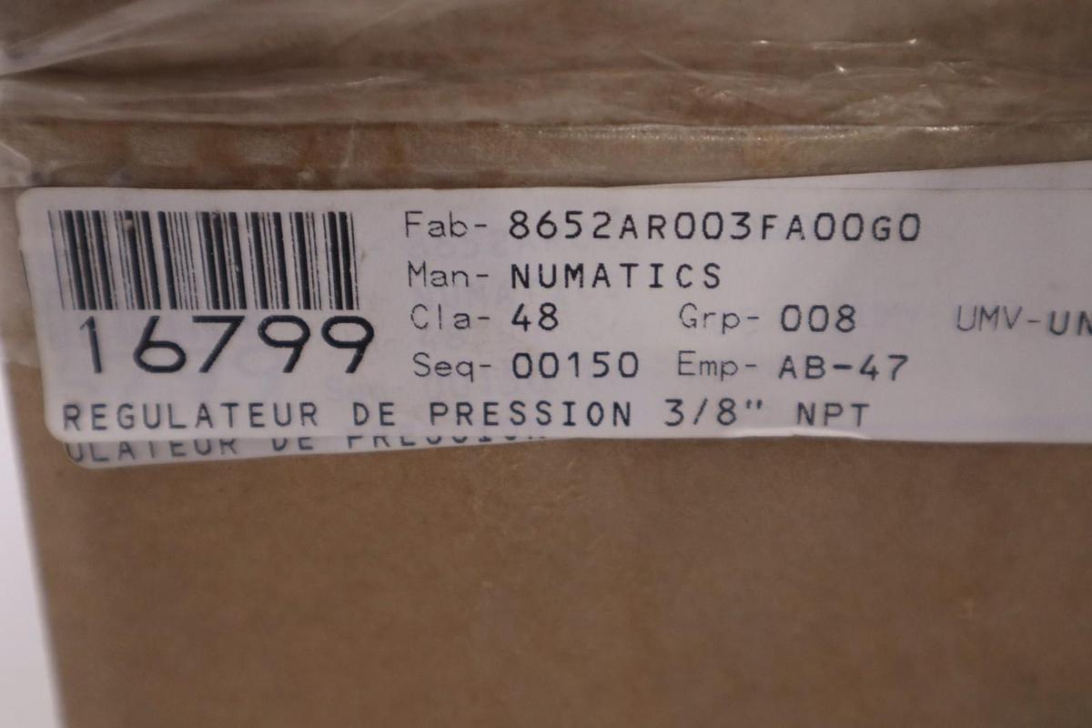 Aventics Regulator 8652AR003FA00G0 - NEW IN BOX - STOCK GF1070