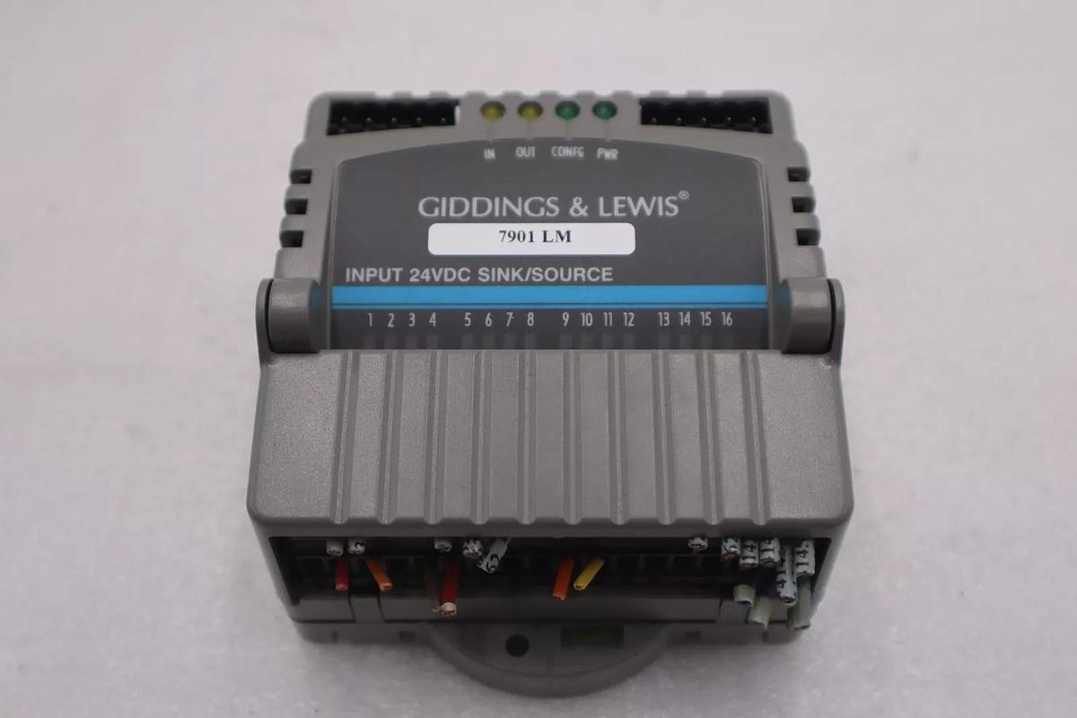 Used Giddings & Lewis M.1300.7372 R1 Input Module 24VDC SINK/SOURCE STOCK K-2927-A
