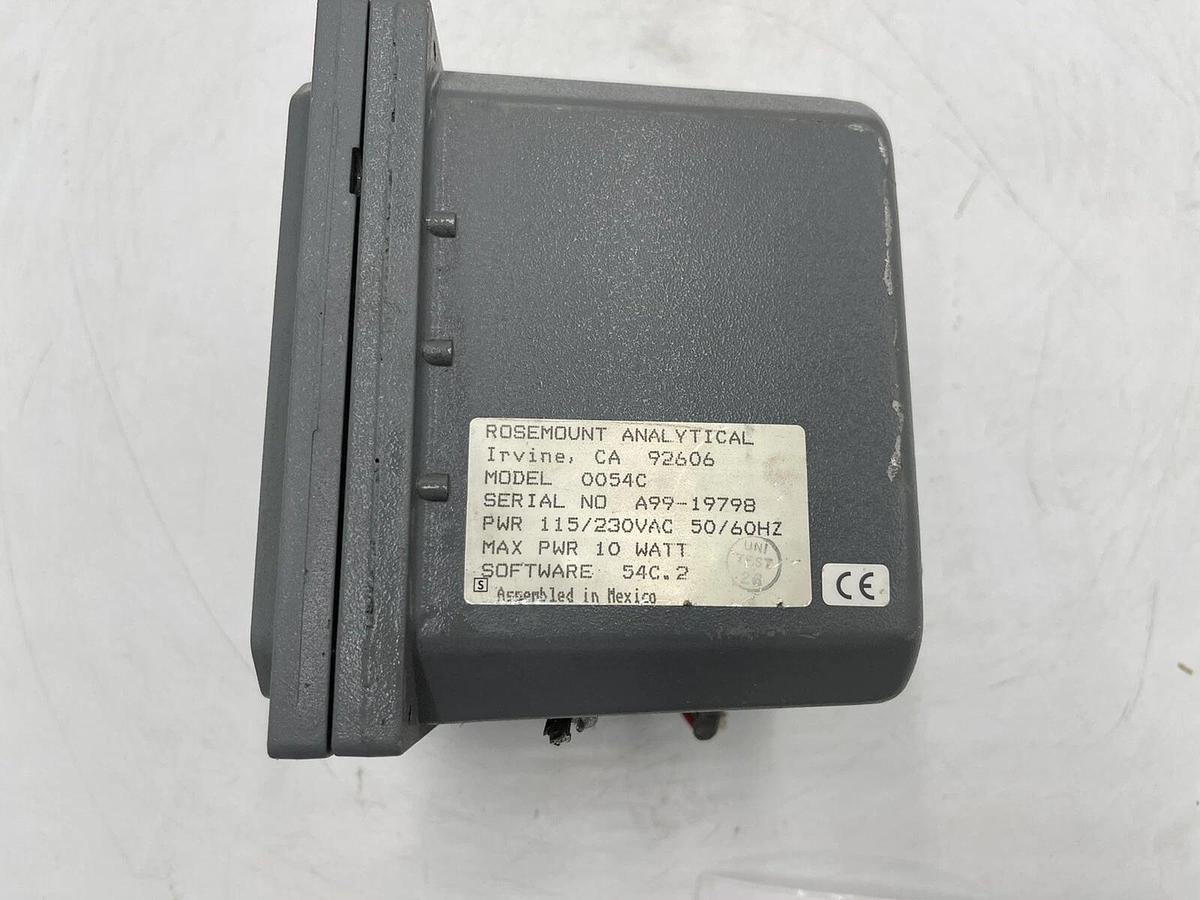 Used ROSEMOUNT MODEL 54 0054C SOFT VER 2.0.0  CONDUCTIVITY ANALYZER Stock 1481