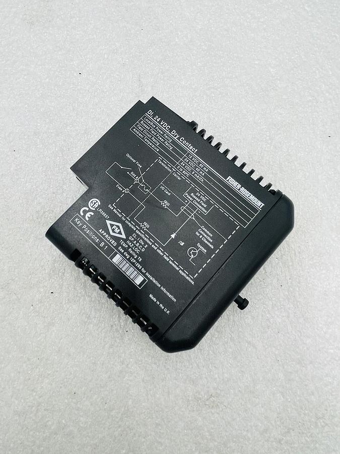 Used EMERSON DELTAV KJ3001X1-BB1 DI 8 CH 24VDC DRY CONTACT #K-2599