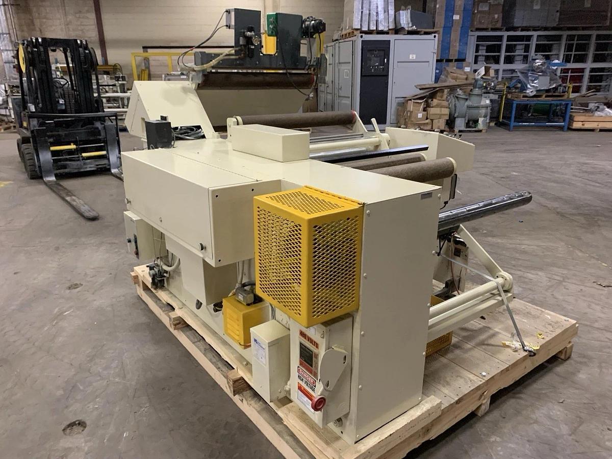 Used 32" WIDE STANFORD MAN ROLAND MODEL 152 FW DOCTOR REWINDER 30" REWIND CAPACITY