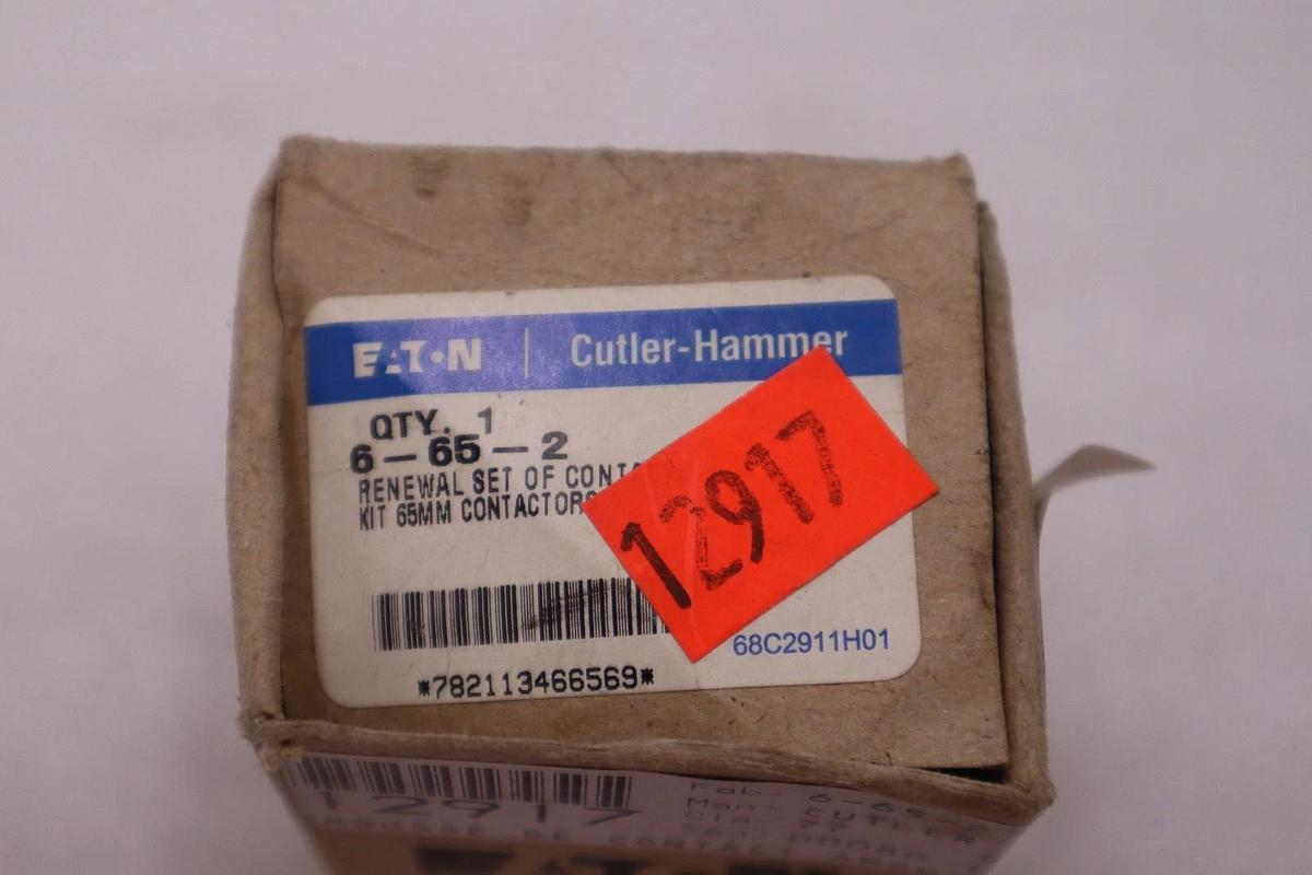 EATON CULTER HAMMER 6-55-2 STOCK #K-3910A