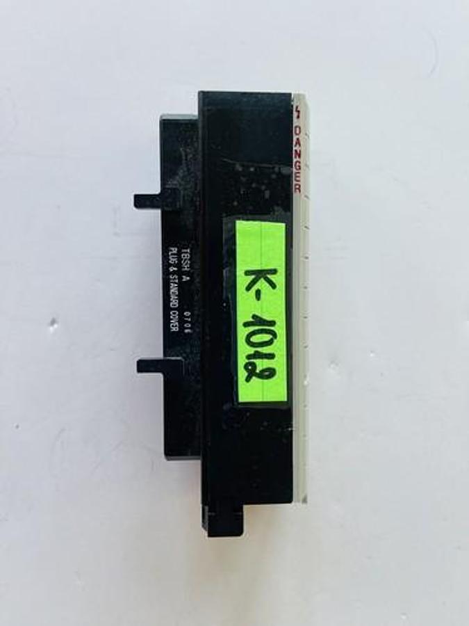 Used AB - TBNH SER A ControlLogix Terminal Block Plug And Standard Cover #K-1012