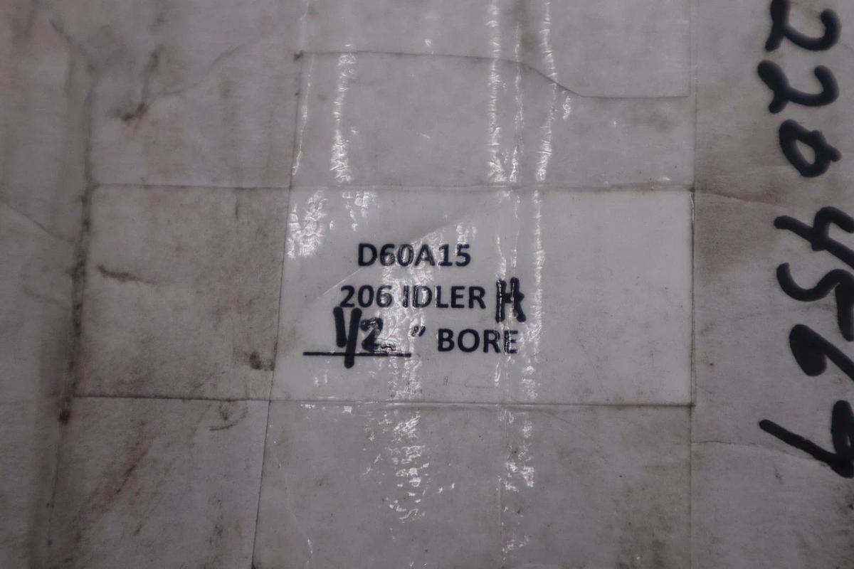 Used DALTON D60A15 206 IDLER 1/2" BORE SPROCKET STOCK H1912