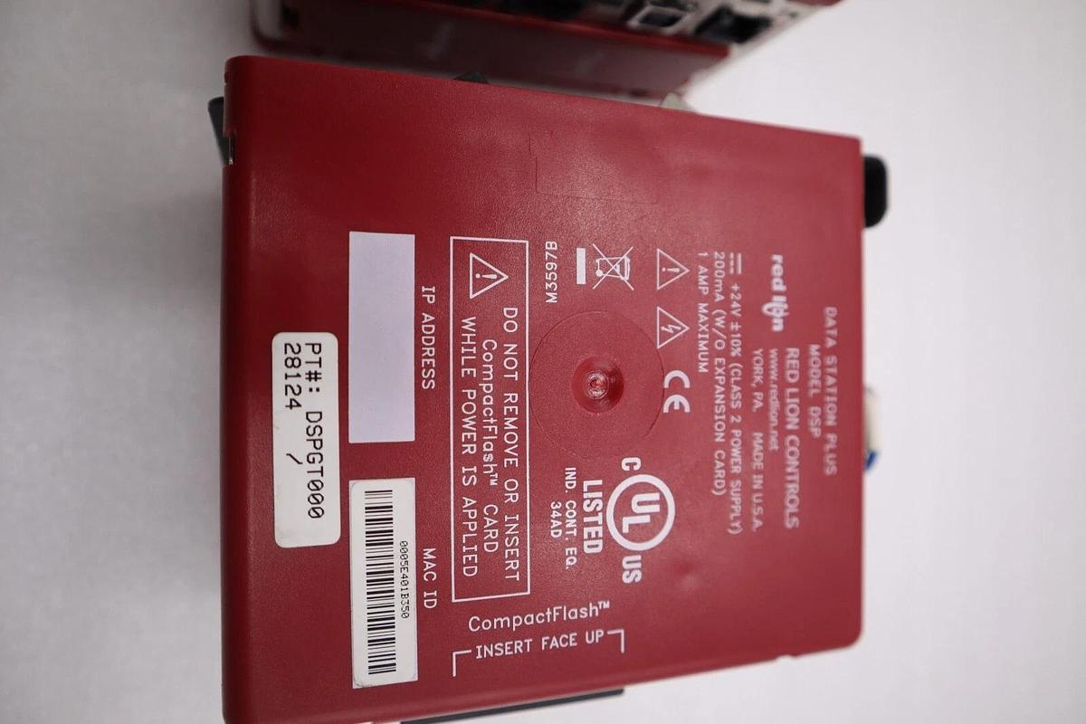 Used RED LION MODEL DSP DSPGT000 DATA STATION PLUS STOCK 5970