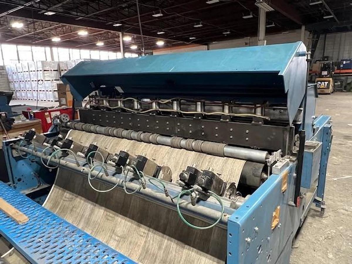 Used 84" ROSENTHAL DOWN-CUT SHEETER WITH SLITTING AND PUNCHING WM-7-HHDUBSHTCIPH-12