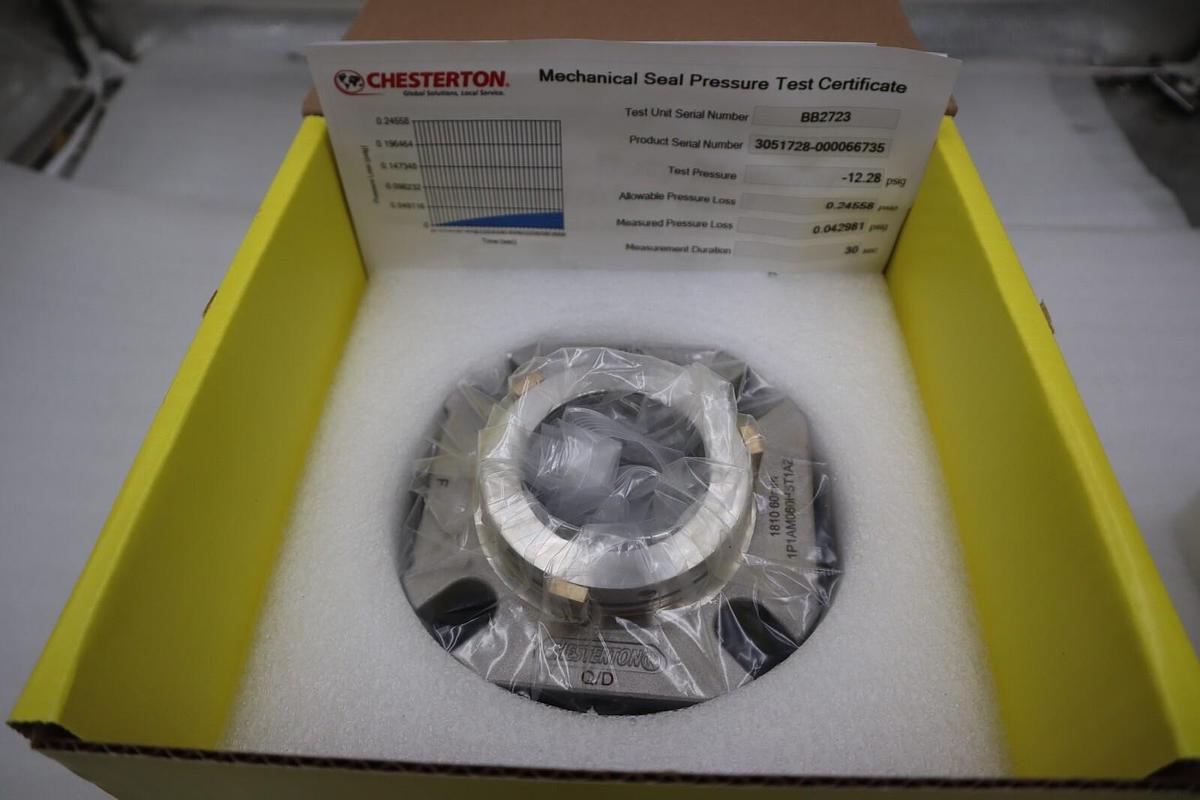 NEW Chesterton 1810 60MM SA TC/SSC S FEPM Single Cartridge Seal STOCK 2952B