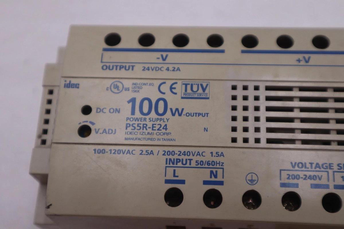 NEW OPEN BOX IDEC 100W 24VDC POWER SUPPLY PS5R-E24 STOCK K446B