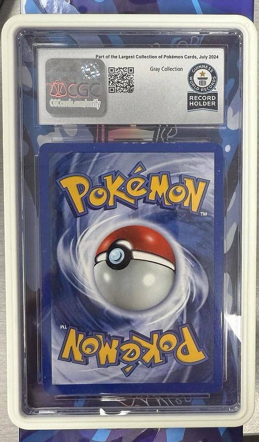 Used 1999 Pokemon Zapdos Base Set 1st Edition Holo Rare #16 CGC WORLD RECORD 1/1