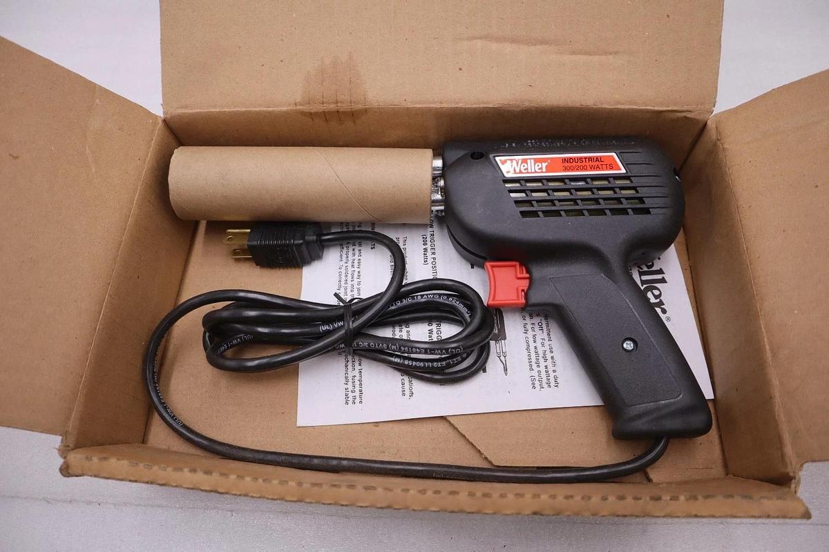 Weller 120 Volt High Power Industrial Soldering Gun 300/200 Watts D650 #5729CC