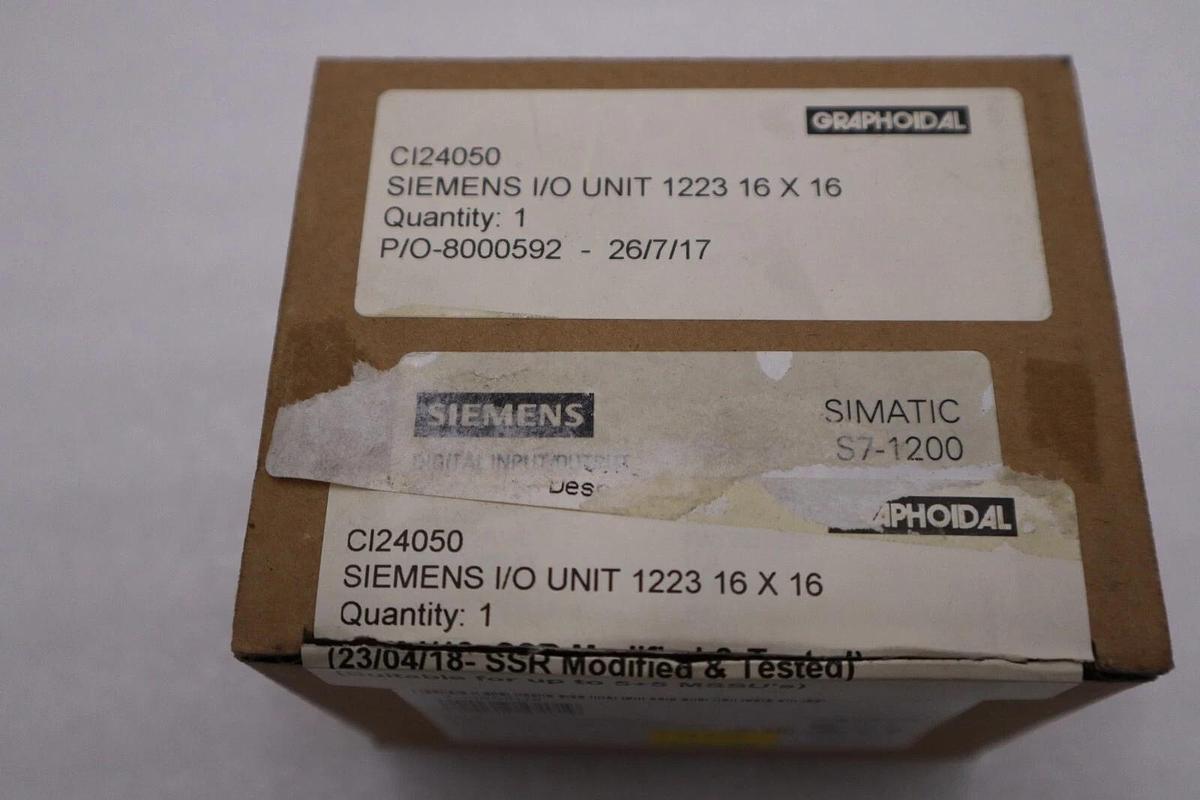Siemens 6ES7 223-1PL32-0XB0 Simatic S7-1200 Digital I/O Module STOCK H-194A