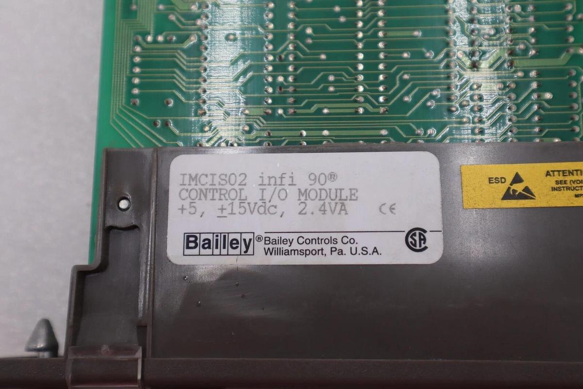 Used Bailey IMCIS02 Infi 90 Control Input Output Module 2.4VA SADR 1B 3A-5-4  #K1633