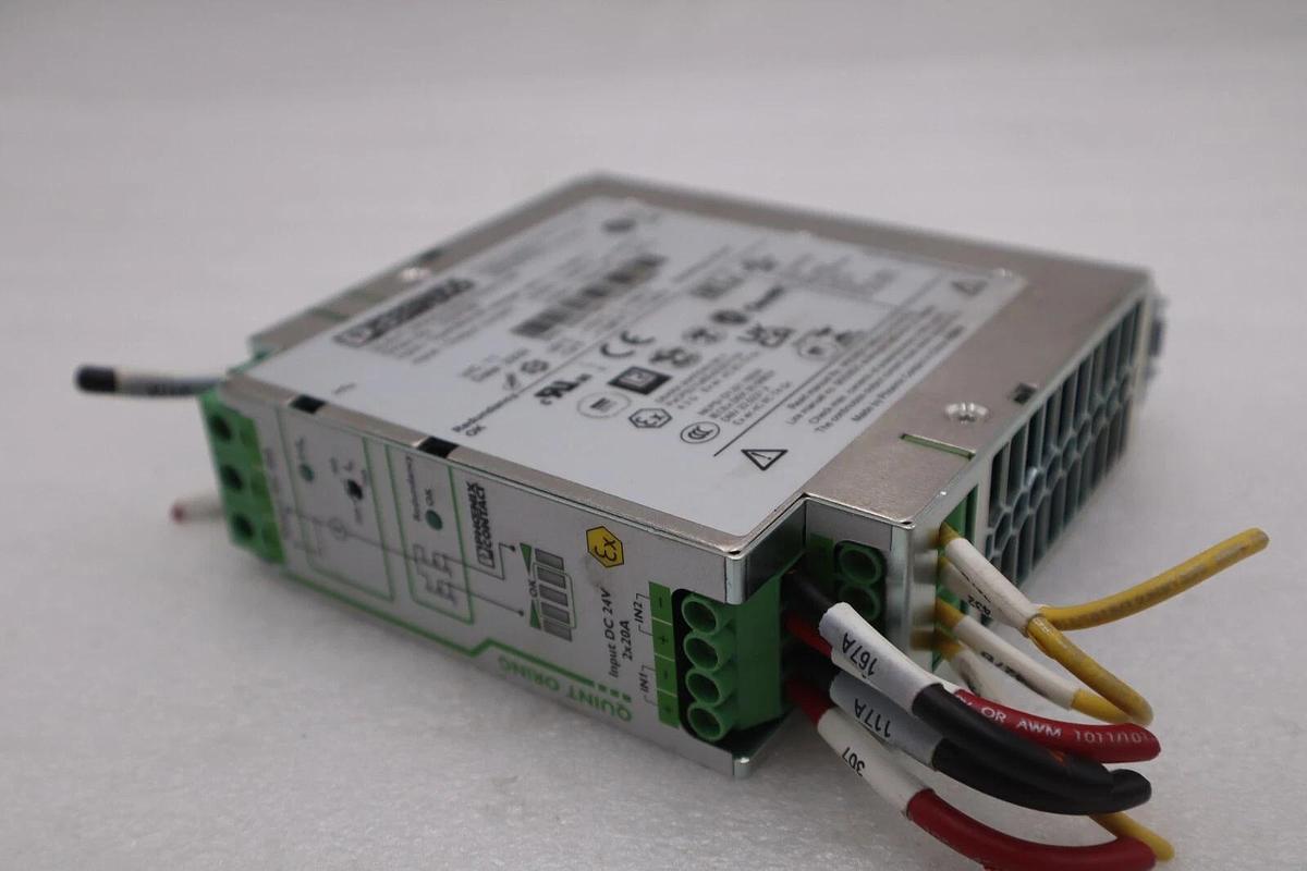 Used Phoenix 2320186 QUINT-ORING/24DC/2x20/1x40 Redundancy Module STOCK K-170-C