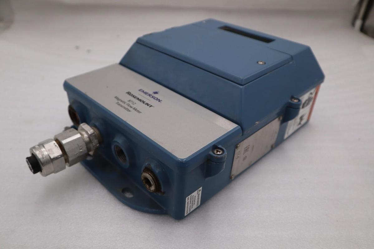 Used Emerson Rosemount 8712 Transmitter Magnetic Flowmeter 8712EMR1A1M4 STOCK H1892