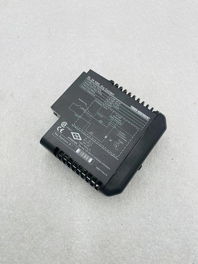 Used EMERSON DELTAV KJ3001X1-BB1 DI 8 CH 24VDC DRY CONTACT #K-2627
