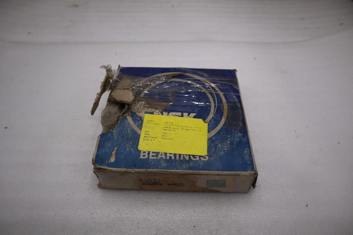 Used NSK 6316ZZC3E Groove Ball Bearing NEW OPEN BOX STOCK K2086CC