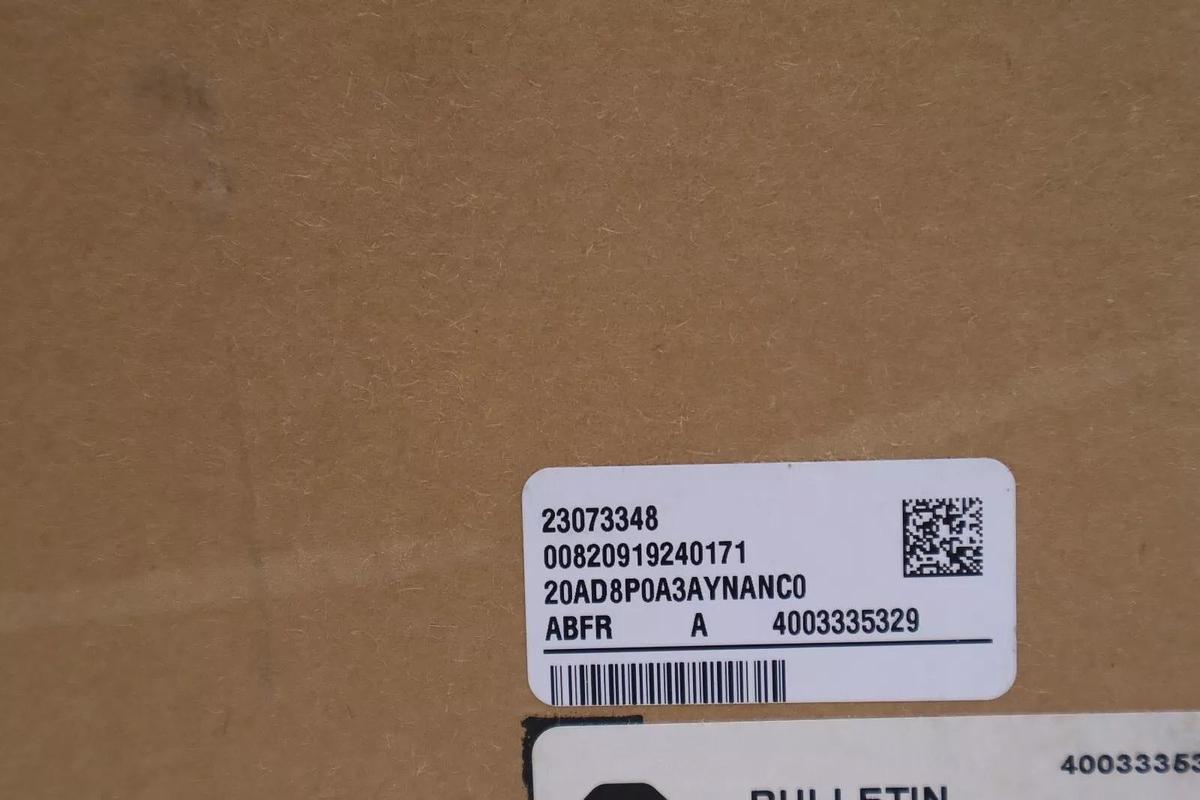 NEW Allen-Bradley 20AD8P0A3AYNANC0 SER A Powerflex AC Drive 5 HP STOCK 3135