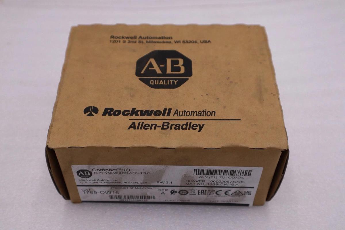 Used Allen Bradley 1746-OW16 /A SLC 500 16-Ch N.O. Relay Output Module - STOCK GF61