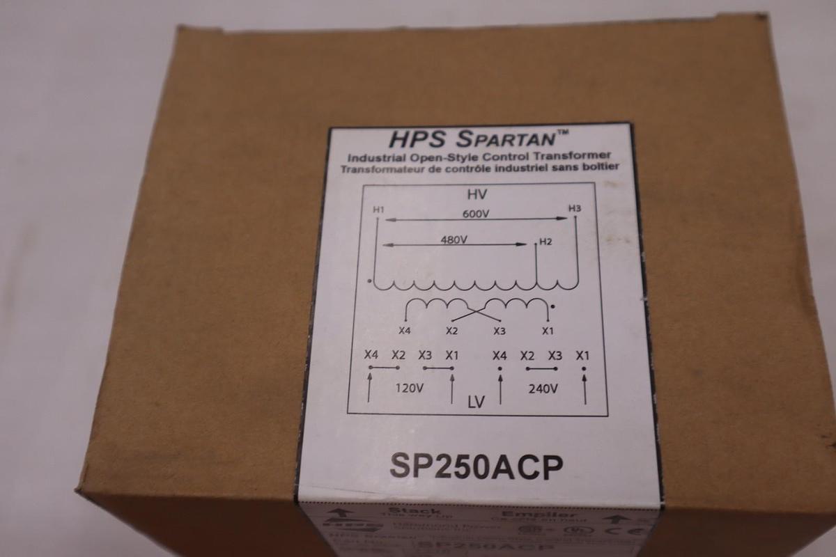 Hammond Power Systems SP250ACP Control Transformer - NEW IN BOX - STOCK GF1050