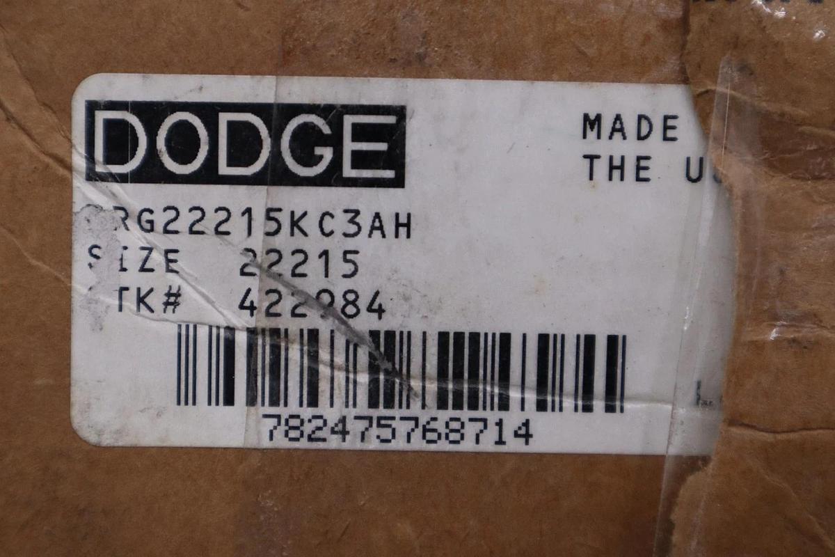 Used NEW DODGE 422984 BRG22215KC3AH Spherical Roller Bearing STOCK H1427A