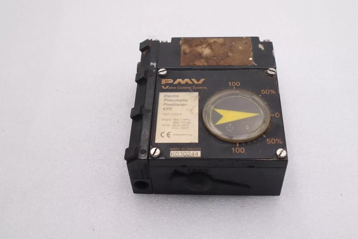 Used Dezurik P36 A Pneumatic Valve Analog Positioner Double Acting Actuators #K-1602