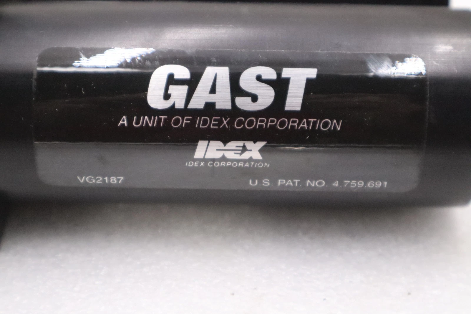 Gast Vg-260-02-00 VG2187 Vacuum Ejector, Single Unit, 40 To 80Psi - STOCK GF1275