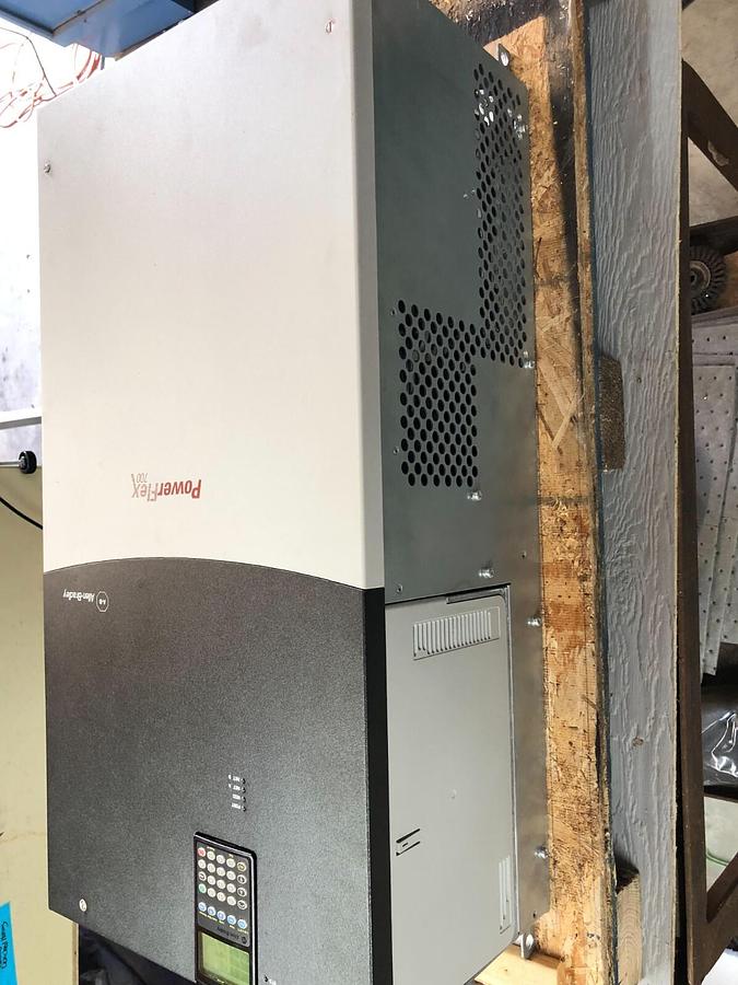 Used NEW 2022 ALLEN BRADLEY 20BD180A0ANNAND0 POWERFLEX 700 DRIVE VFD 150 HP STK S-279