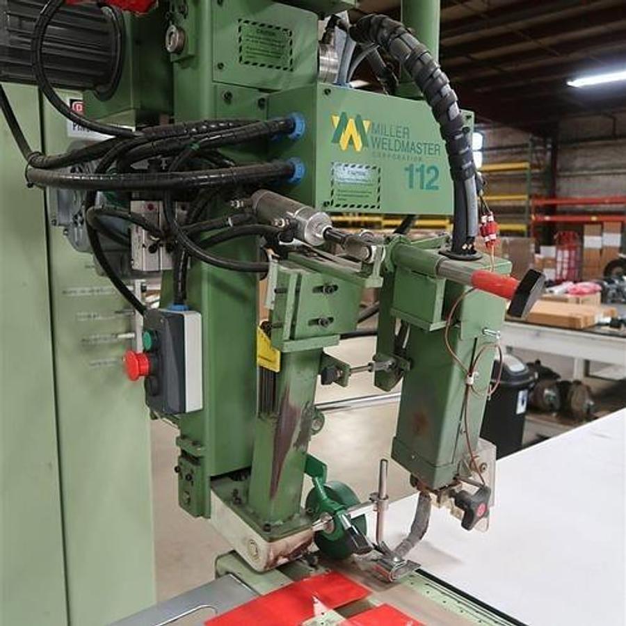 Used 22' MILLER WELDMASTER MODEL 112SB SEAM WELDER
