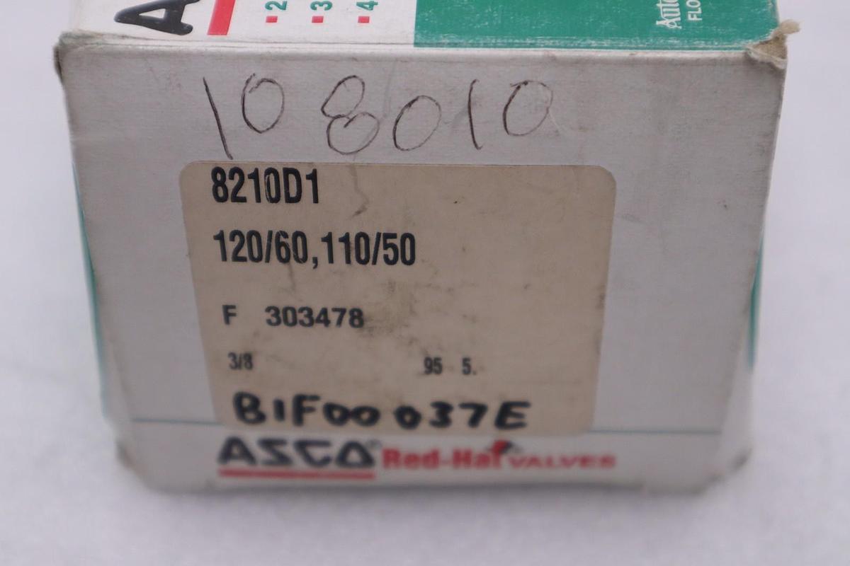 Used ASCO 8210D1 VALVE STOCK #G-131B