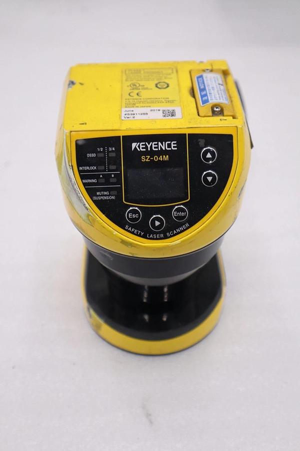 Used Surplus Keyence SZ-04M Multi-Function Safety Laser Scanner STOCK 1667CC